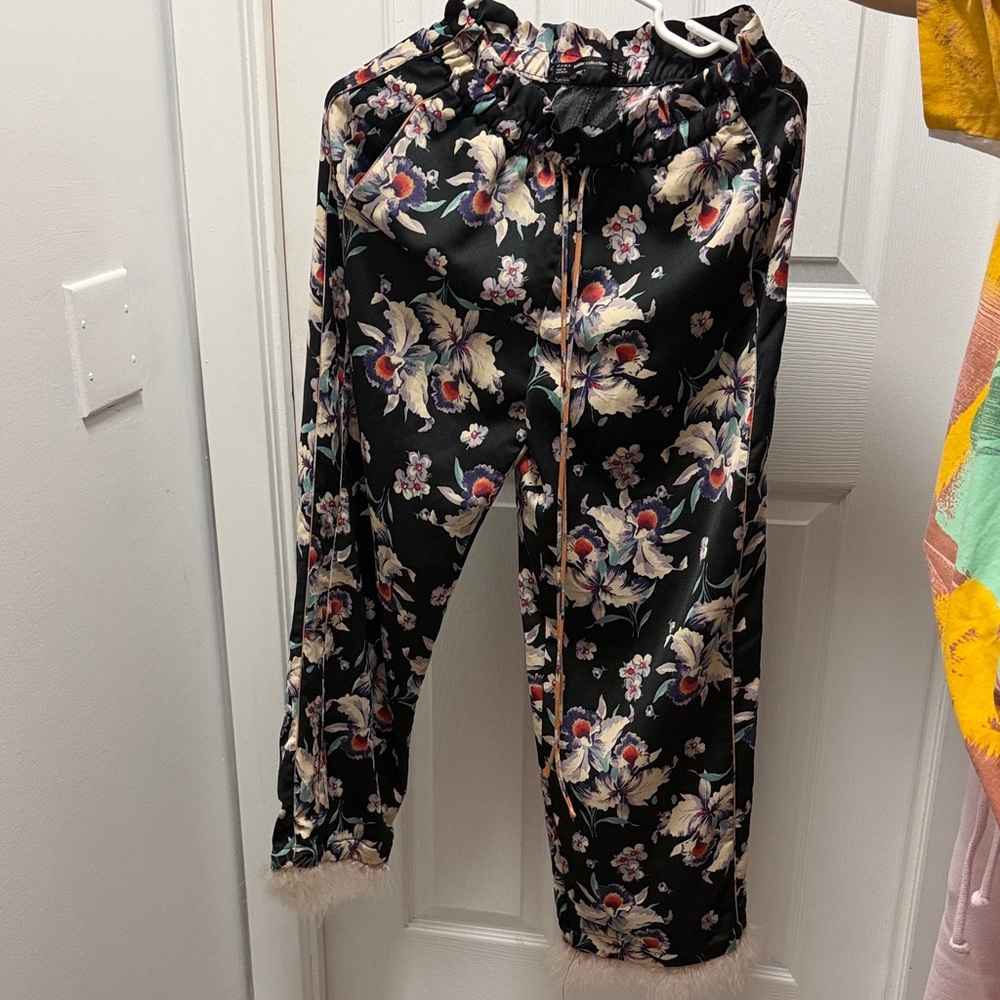 Zara - Satin Wide Pants
